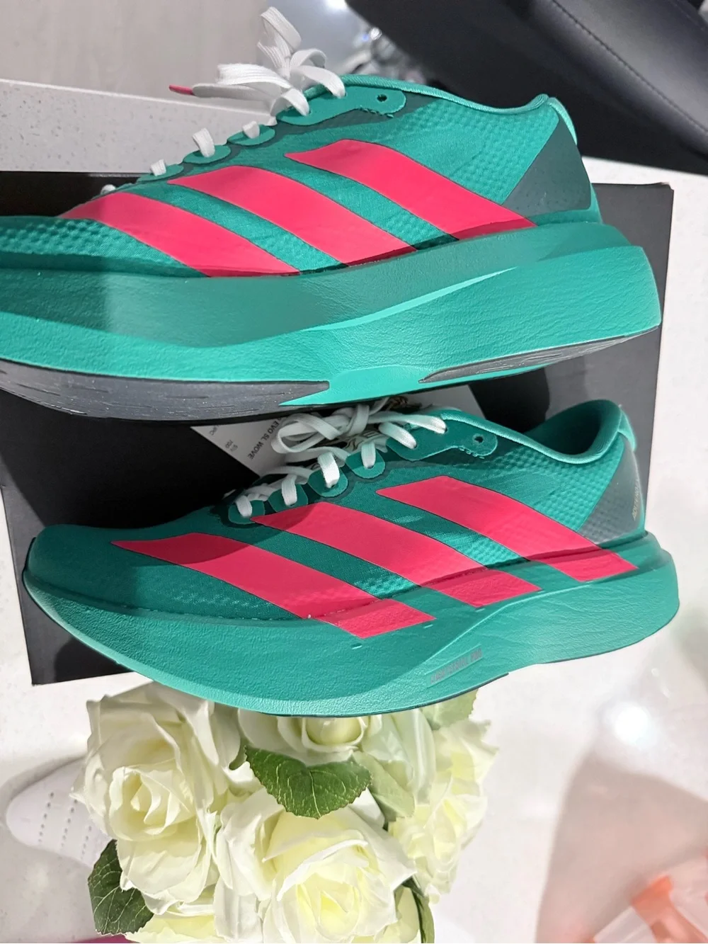 Adidas Adizero Evo SL WOVE Lightweight Running Sneakers SIZE 7women